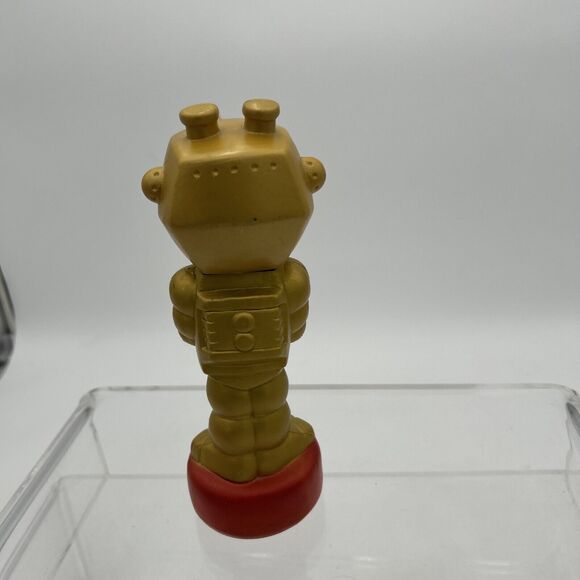 Astrosniks Robo Robot Gold astrosnik Bubble Bath Soakie Soaky figure smurf space - Picture 7 of 15
